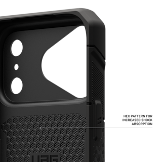 UAG Monarch Pro iPhone 18 Pro Case iPhone 18 Pro in Carbon Fiber detail view