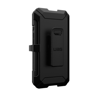 UAG Trooper iPhone 18 Pro Case with Holster iPhone 18 Pro in Black detail view