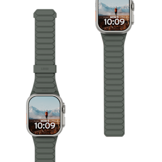 UAG Pathfinder Strap for Apple Watch Apple Watch case in Olive/Orange