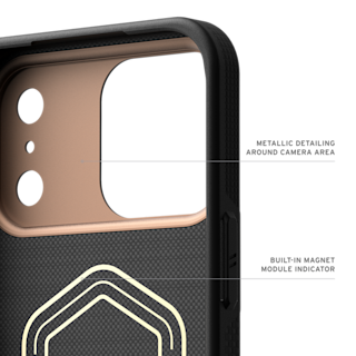 UAG Fibr Armr iPhone 17 Pro Max Case iPhone 17 Pro Max in Kevlar Graphite/Bronze