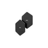 Metal Hexagon Sticker (2 Pack)