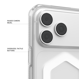 UAG Plyo iPhone 18 Pro Max Case iPhone 18 Pro Max in Ice/White detail view