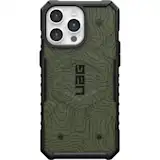Pathfinder Case With MagSafe For Apple iPhone - OD Green Topography
