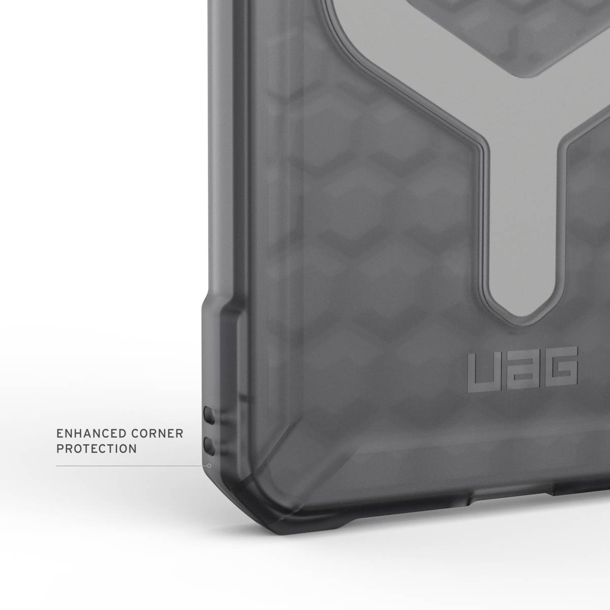 Усиленные углы чехла UAG Essential Armor для Samsung Galaxy S26 Ultra — защита от падений по военному стандарту MIL-STD 810G