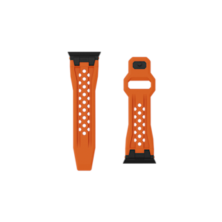 UAG Monarch Strap for Apple Watch Apple Watch case in Orange/Black Titanium