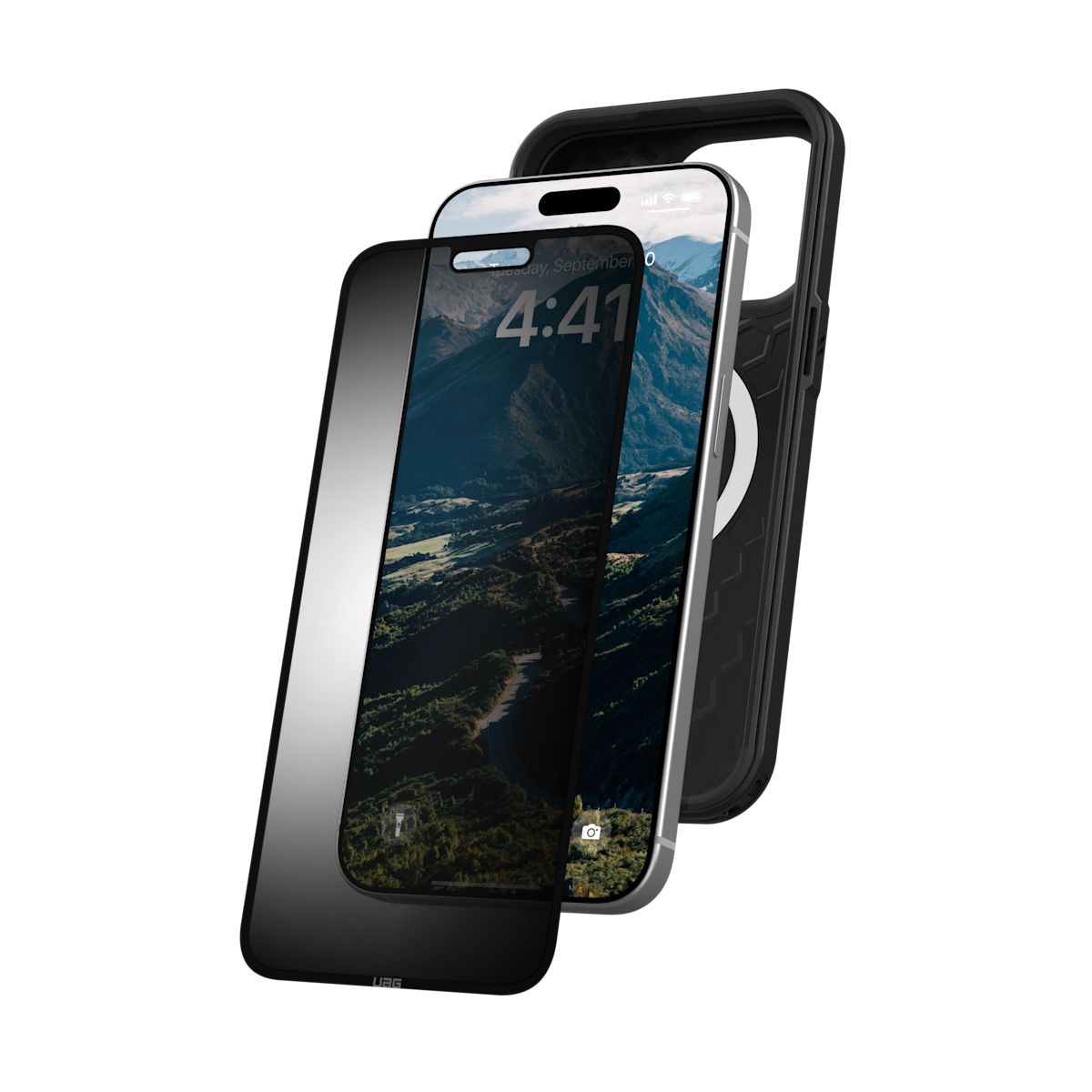 Removable & Reusable 2-Way Privacy Screen For iPhone 15 Pro Max