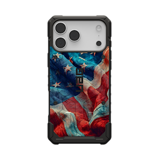 UAG Pathfinder Case With MagSafe For Apple iPhone - Tattered Waving Old Glory iPhone 17 Pro Max in iPhone 17 Pro Max