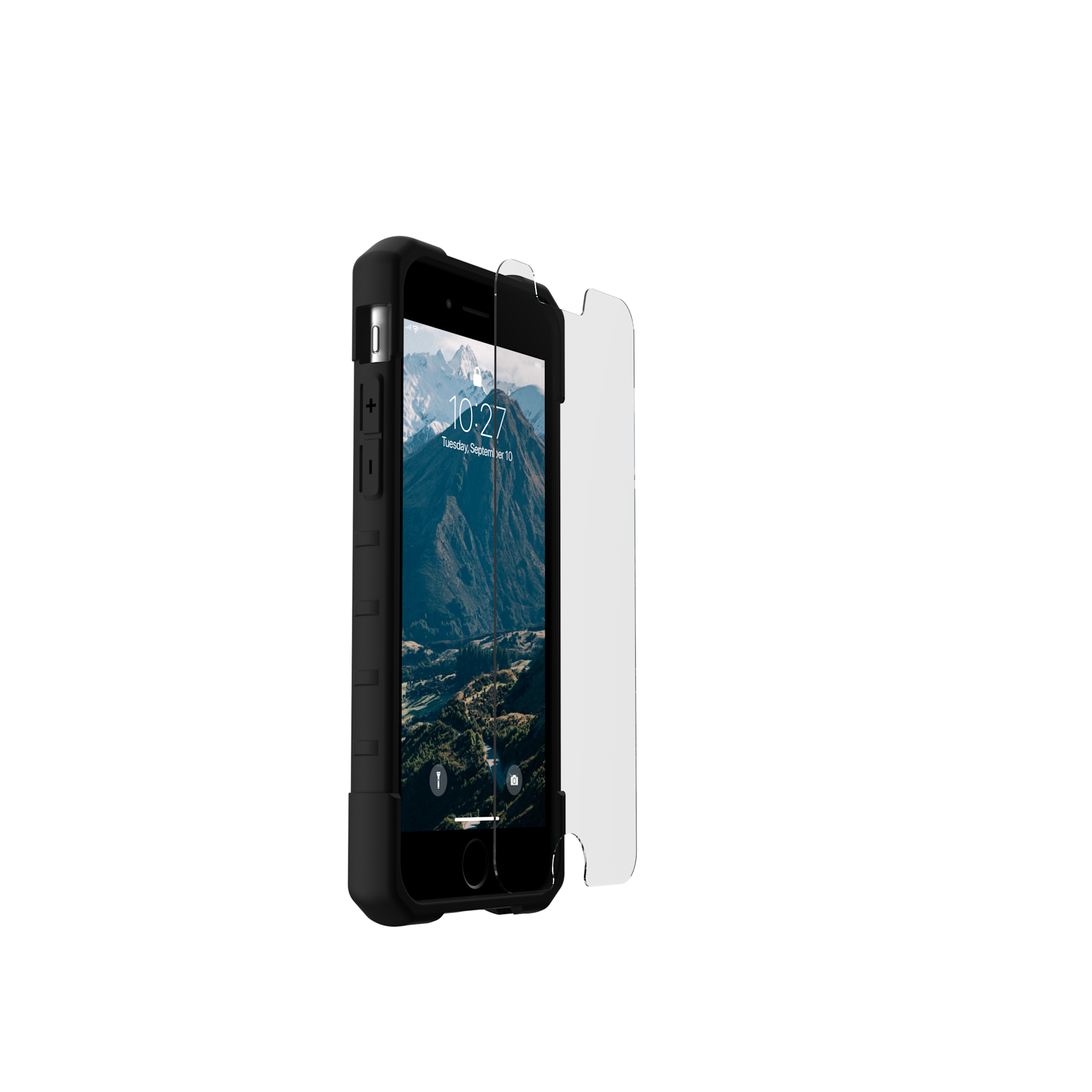 UAG Glass Screen Protector Shield for iPhone SE (2022) AntiFingerprint