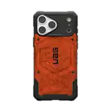 Funda Pathfinder con MagSafe para Apple iPhone - Orange Topography 2
