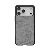Civilian LT Case With MagSafe For Apple iPhone - Grey Topography 2