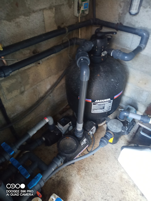 Filtration piscine Jacuzzi avec pompe et filtre à sable