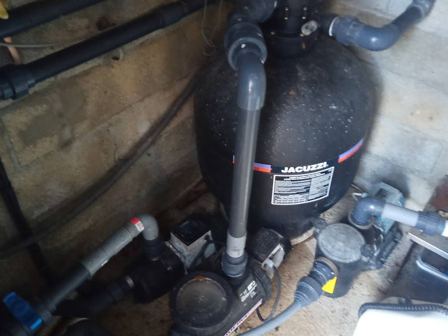 Filtration piscine Jacuzzi avec pompe et filtre à sable