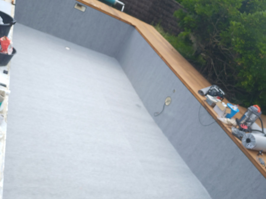 Rénovation piscine avec pose d’un nouveau liner