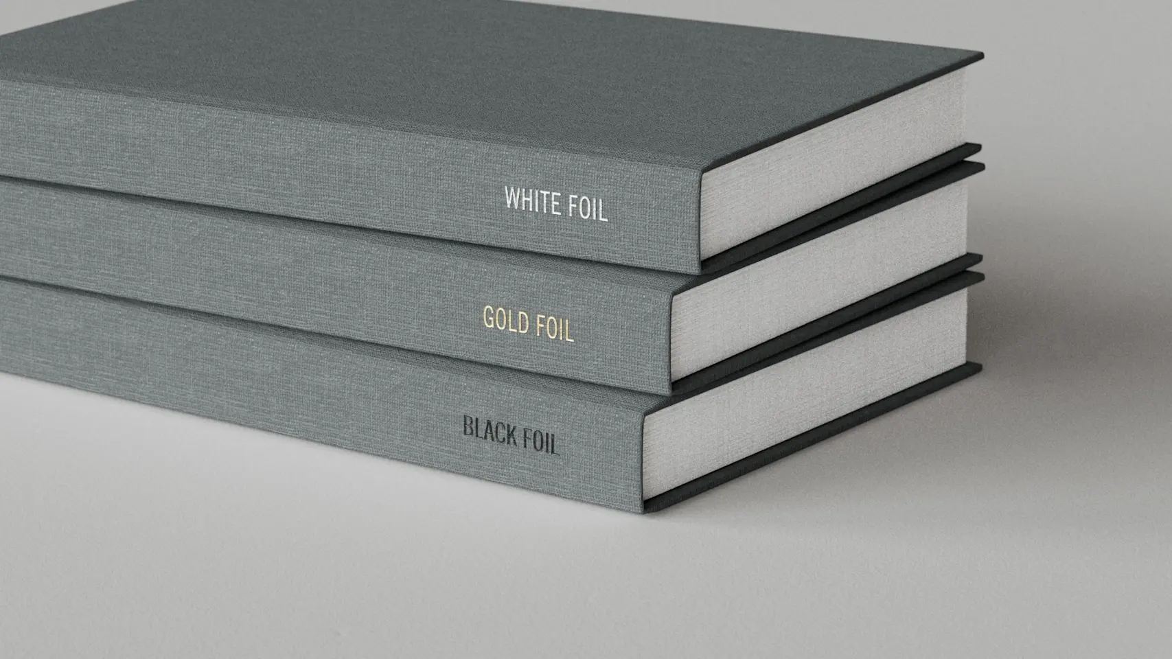 Lulu Buch mit grauem Leineneinband