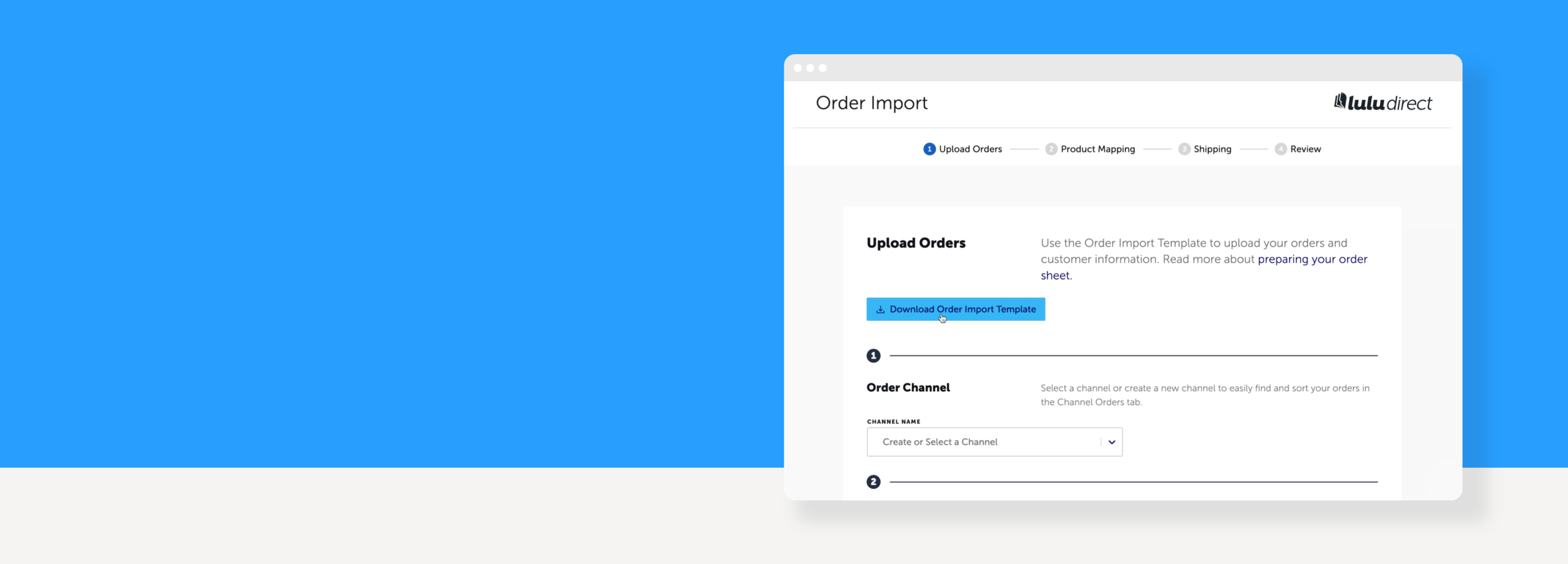 lulu オーダーページ Order Import Tool | Lulu