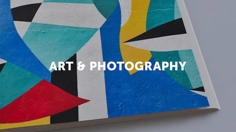 A self-published art book representing the Lulu bookstore category Art and Photography