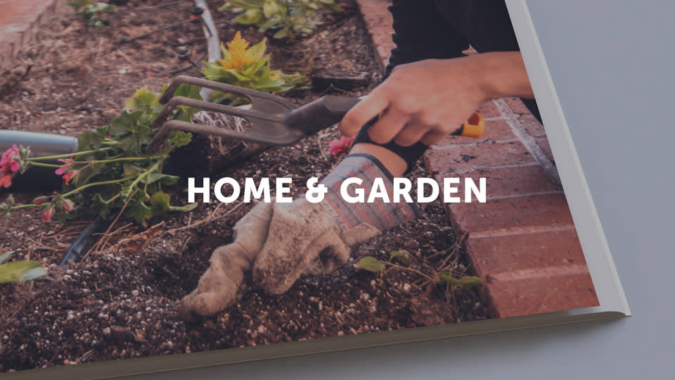 Photo of a self-published gardening book representing the Lulu bookstore category home and gardens