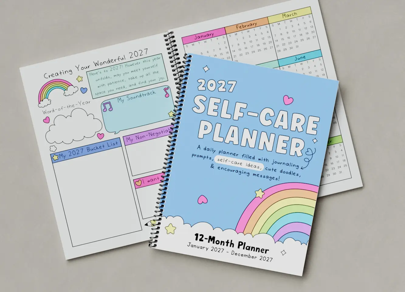 self-care planner 2027 lulu
