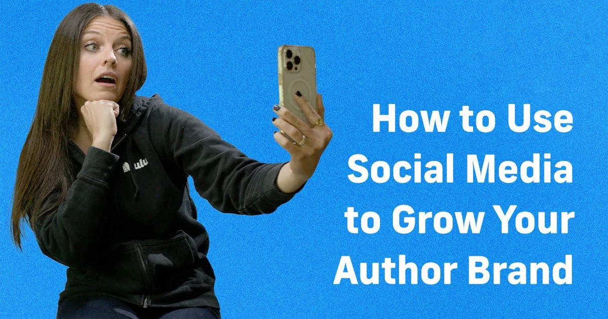 lulu use social media to grow your author brand video thumbnail