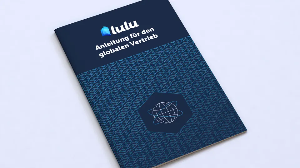 PDF-Anleitung für den globalen Vertrieb lulu