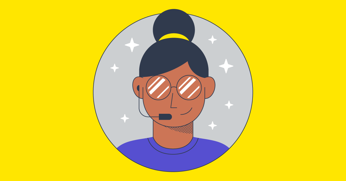 customer support graphic
