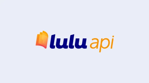 lulu direct book printing api logo card