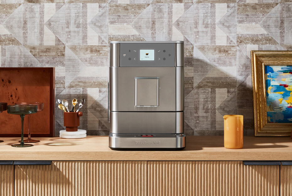 A KitchenAid® espresso machine