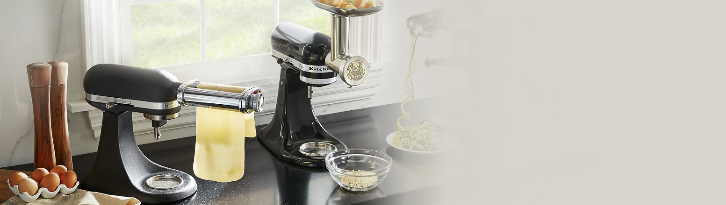 KitchenAid® stand mixers and attachments