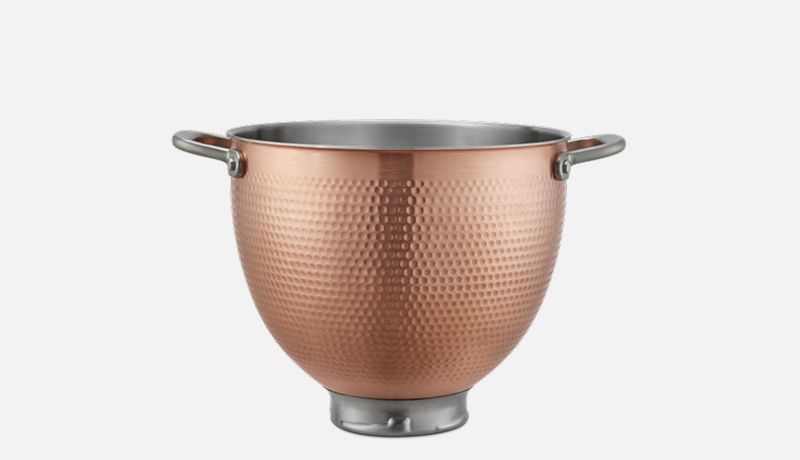 A KitchenAid® stand mixer bowl