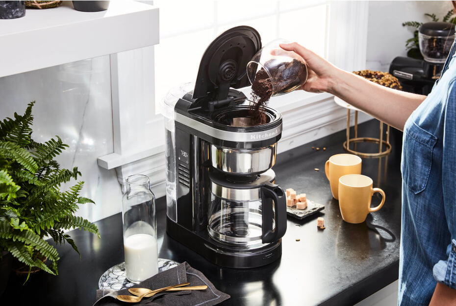 A KitchenAid® coffee maker