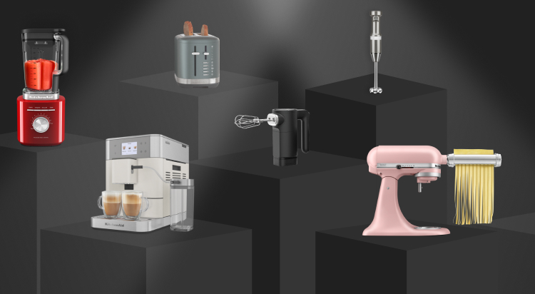 A collection of KitchenAid® countertop appliances