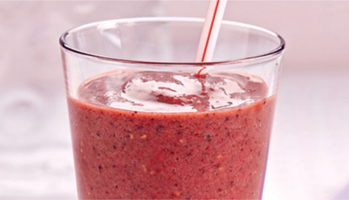 How to make an immersion blender smoothie