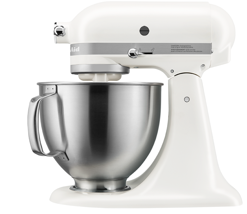 KitchenAid Artisan ホワイト ミキサー KitchenAid Artisan Series Porcelain White 5-Quart Tilt-Head Stand