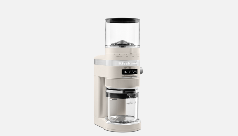 A KitchenAid® burr coffee grinder