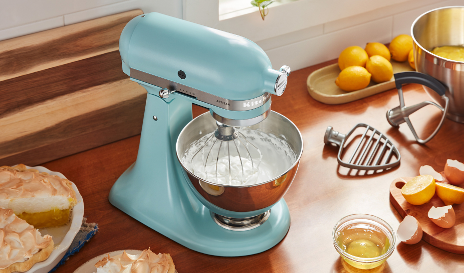 A KitchenAid® stand mixer