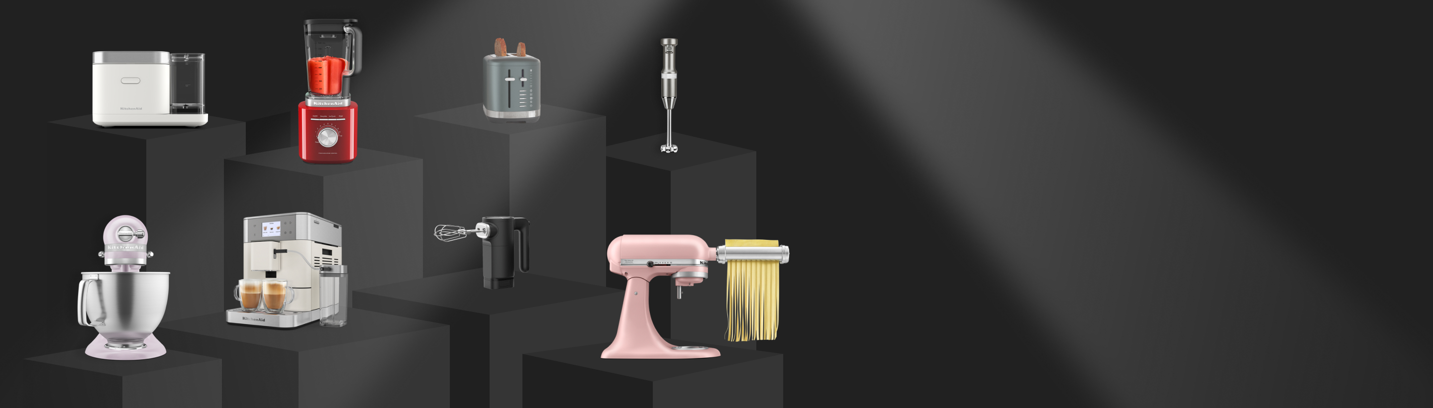 A collection of KitchenAid® countertop appliances