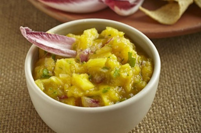 Import-Recipe - Mango pineapple salsa