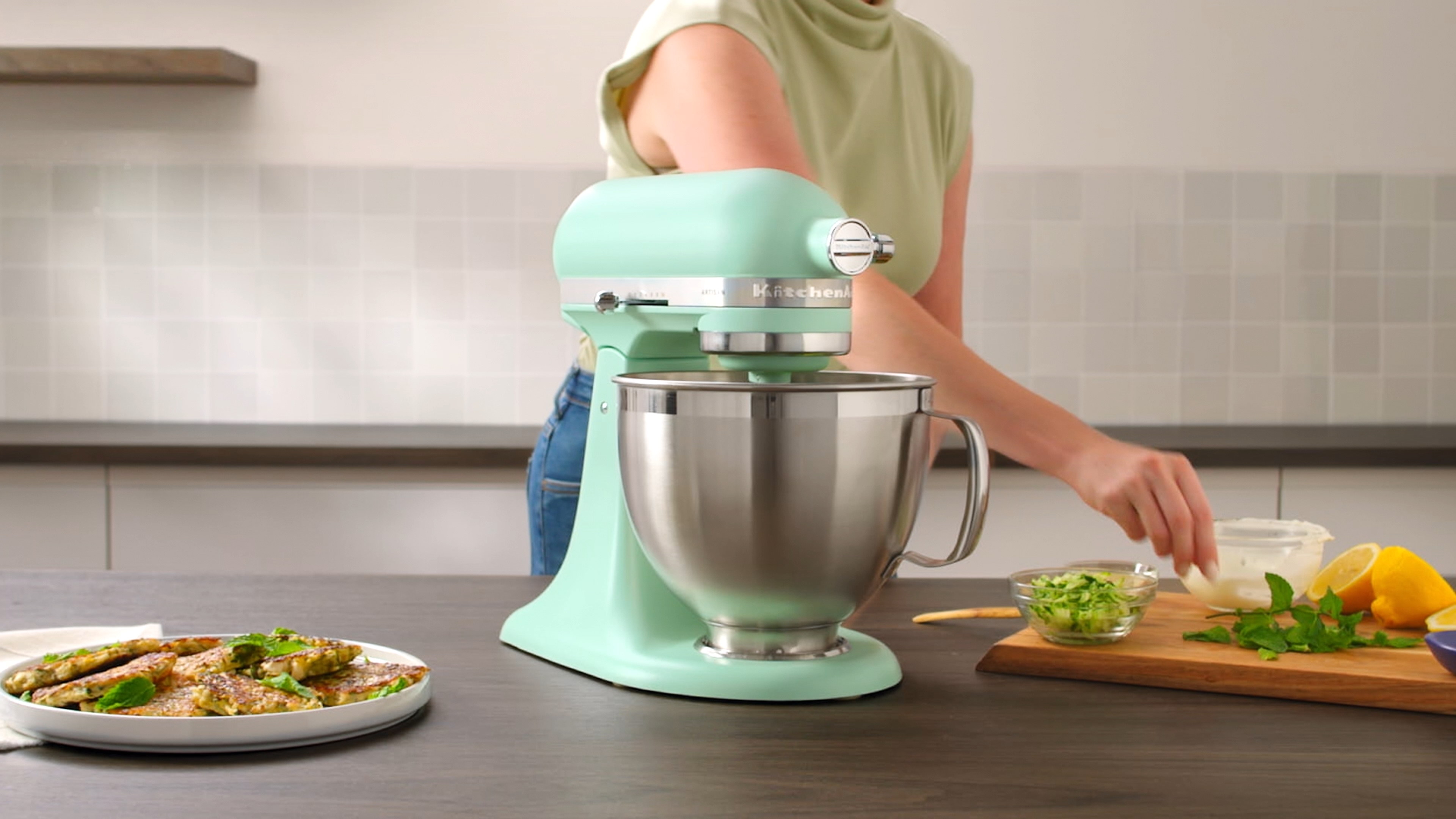 2026 Color of the Year Spearmint Stand Mixer | KitchenAid US