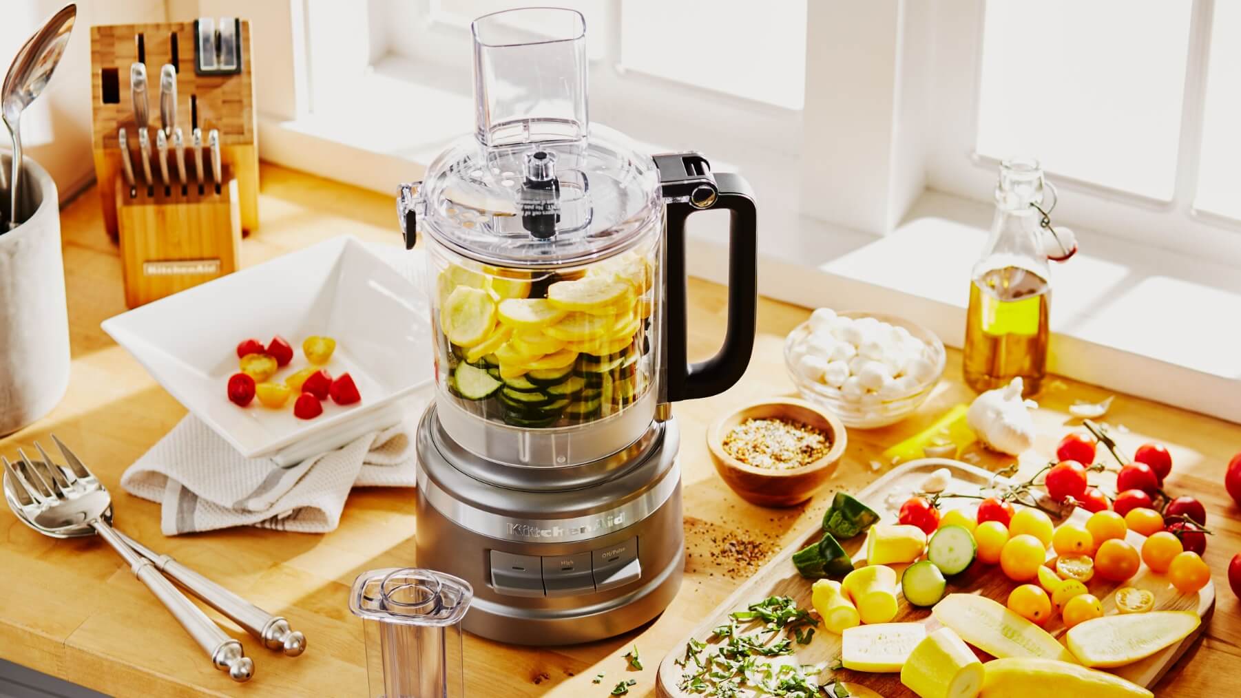 What is a food processor used for