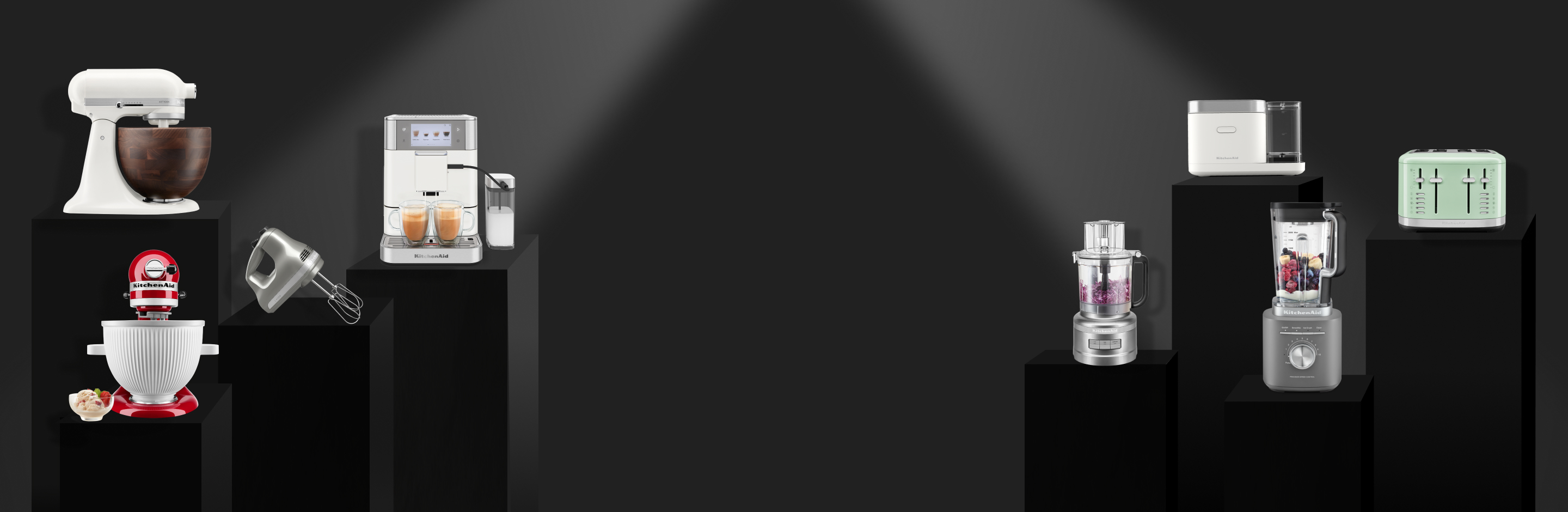 A collection of KitchenAid® countertop appliances