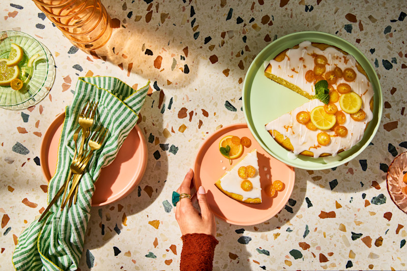 Pure Power Blender Citrus Cake: Photo