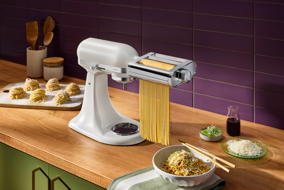 A KitchenAid® stand mixer