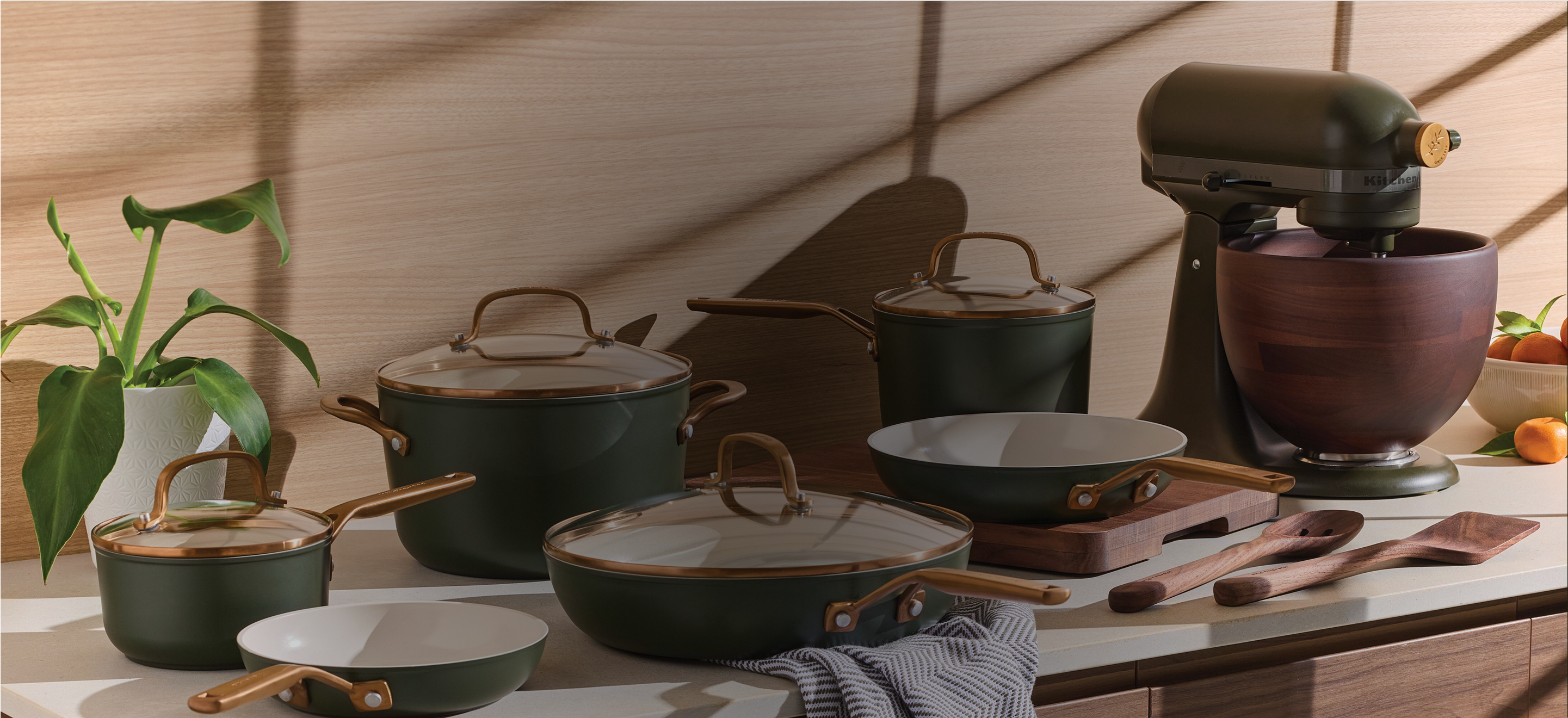 Evergreen Collection Pots & Pans