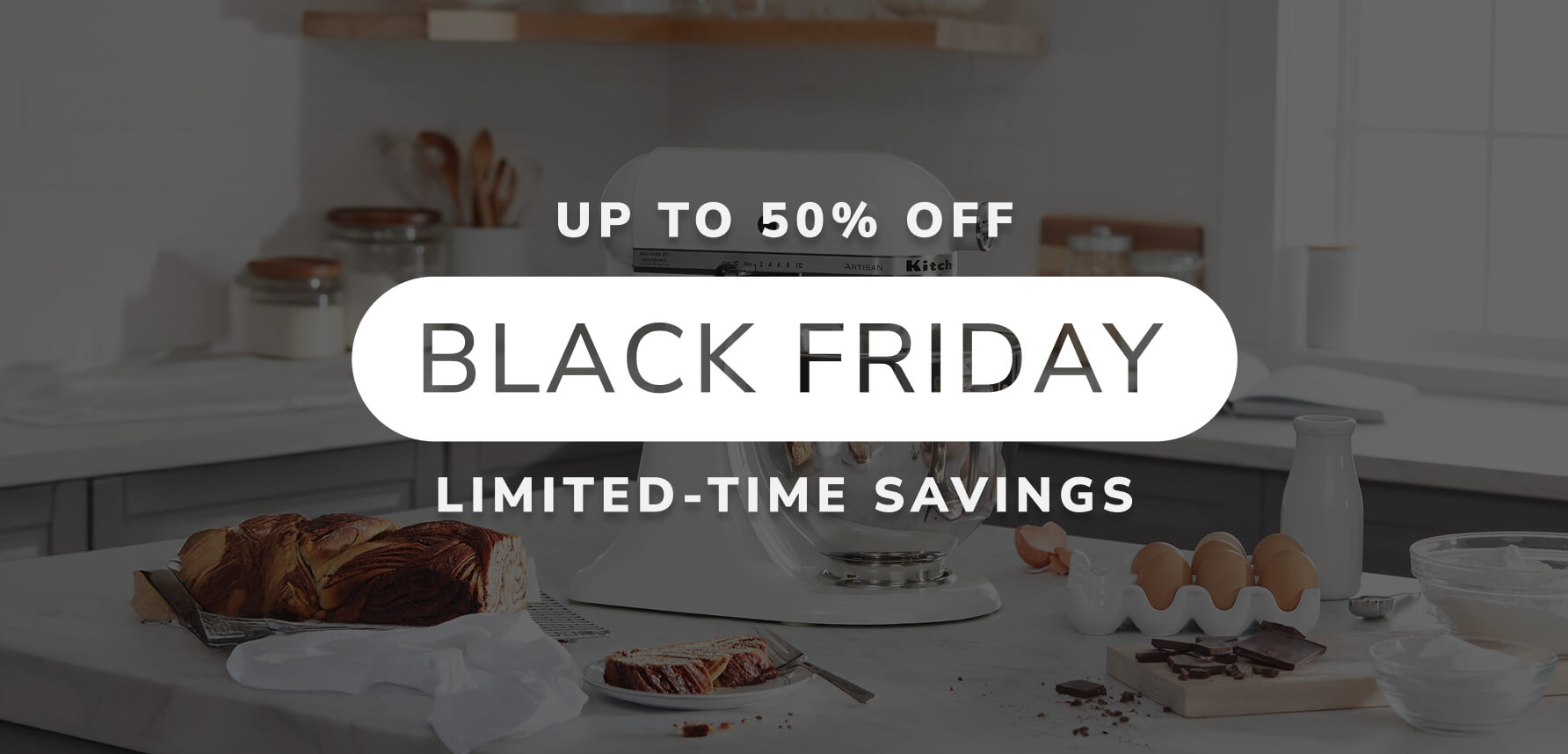 A KitchenAid® stand mixer