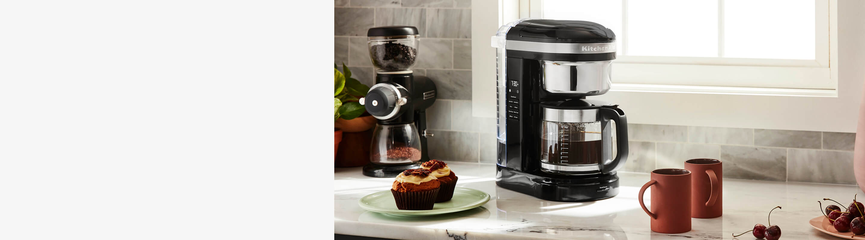 A KitchenAid® coffee maker