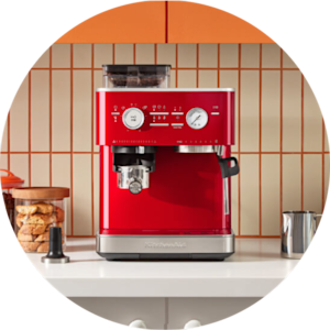 DOTW June 30 Semi Automatic Espresso Machine with Burr Grinder Mega Nave