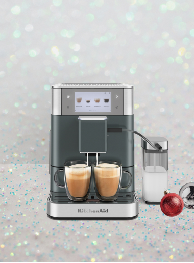 A KitchenAid® espresso machine