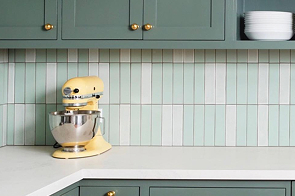 A KitchenAid® stand mixer 