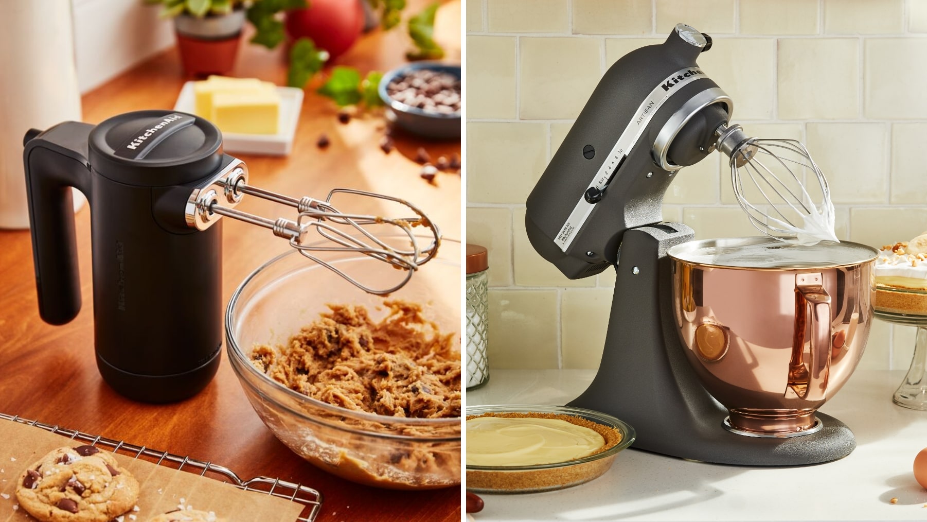 Your guide to hand mixers vs. stand mixers - hero