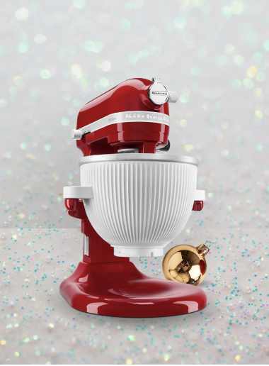 A KitchenAid® stand mixer